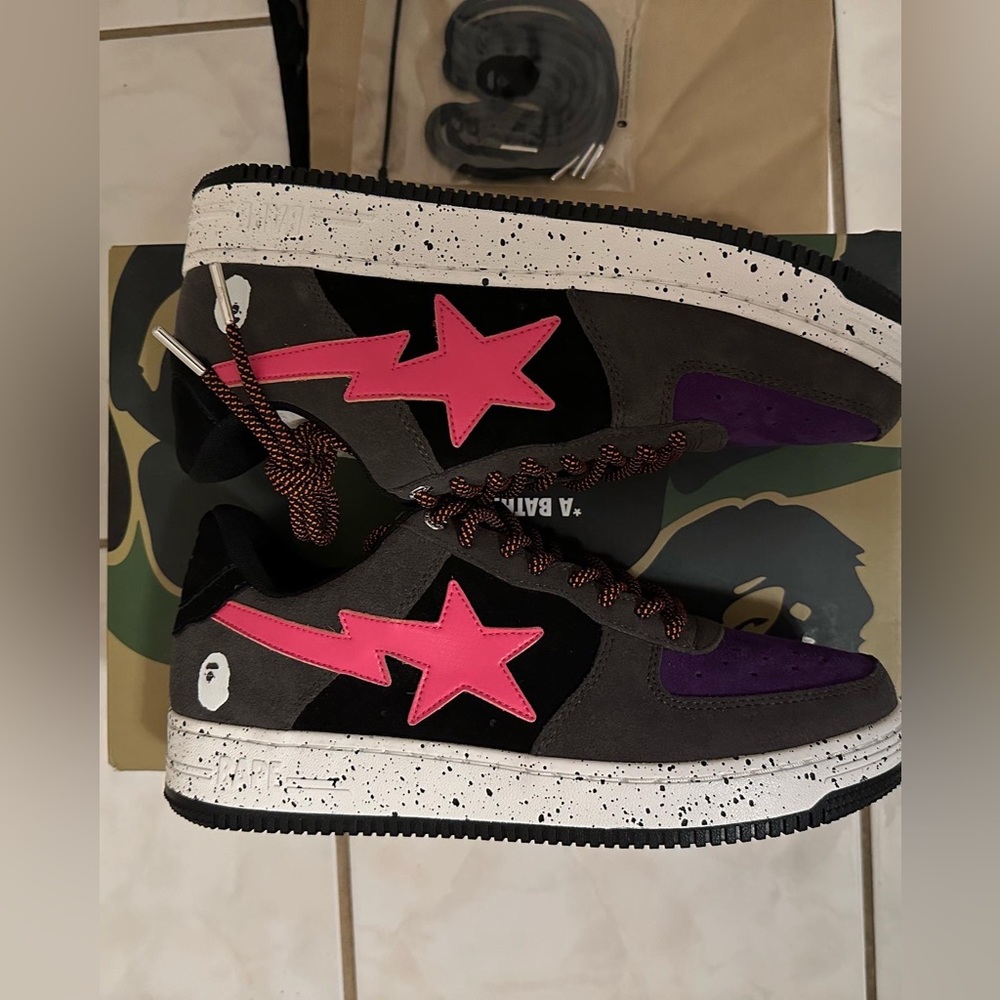 2022 Bapesta #2 'Black Pink' size 9